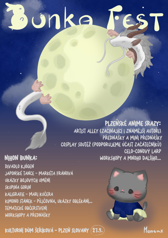 Pas bunka festival plakát hotový