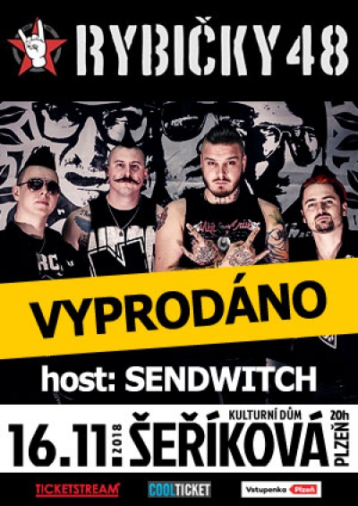 16. 11. 2018 / Rybičky 48; BEST (FUCK) OFF TOUR, host: Sendwitch