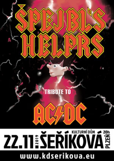 22. 11. 2019 / Špejbl&#039;s Helprs – Tribute to AC/DC