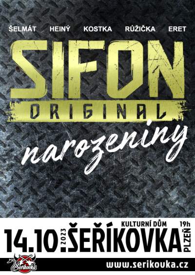 14.10. 2023 / SIFON ORIGINAL, 45 let na rockový scéně