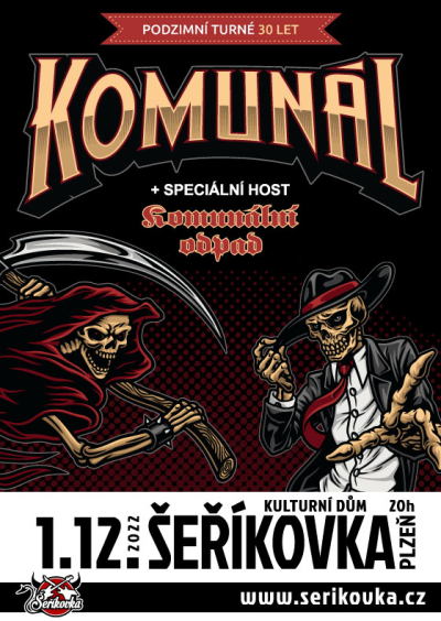 01.12. 2022 / Komunál speciální host Komunální odpad - Tour 30 let