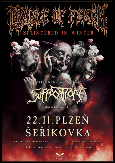 22.11. 2025 / CRADLE OF FILTH + SUFFOCATION