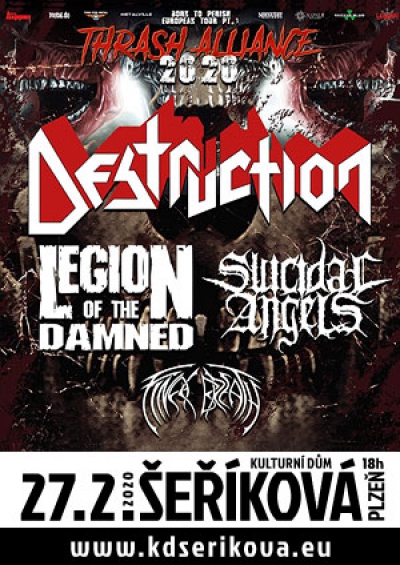 27. 02. 2020 / Destruction, Legion of the Damned, Suicidal Angels, Final Breath