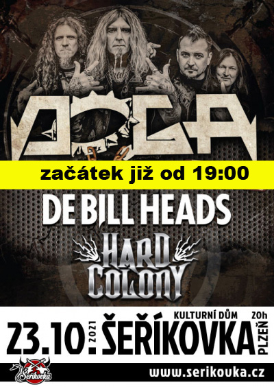 23. 10. 2021 / Doga + DeBill Heads + Hard Colony