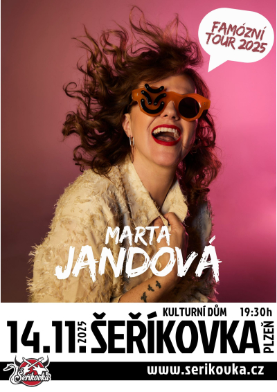 14.11. 2025 Marta Jandová - Famózní tour 2025