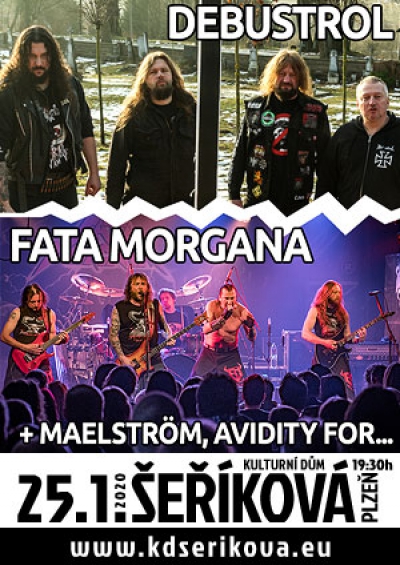 25. 01. 2020 / Metal Session vol. 2 - Debustrol, Fata Morgana, Maelström, Avidity For
