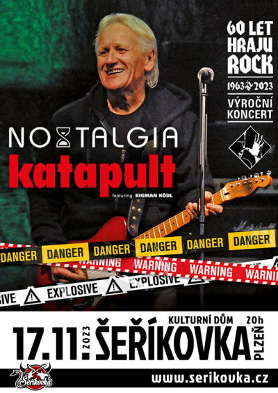 17.11. 2023 / NOSTALGIA KATAPULT - Výroční koncert
