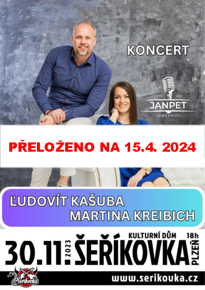 30.11. 2023 / Ľudovít Kašuba a Martina Kreibichová