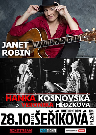 28. 10. 2018 / Janet Robin (USA), Hanka Kosnovská &amp; Veronika Hložková