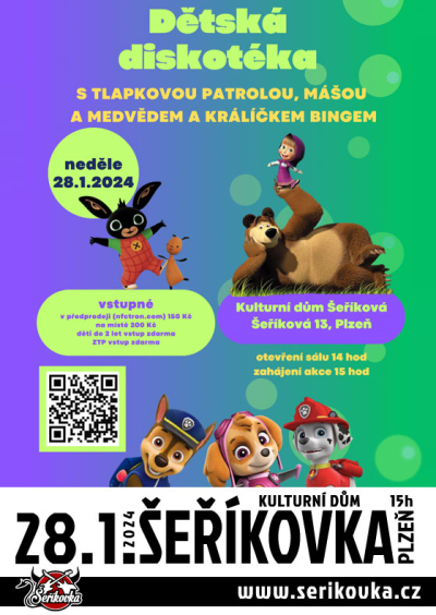 28.01. 2024 / Dětská diskotéka, karneval