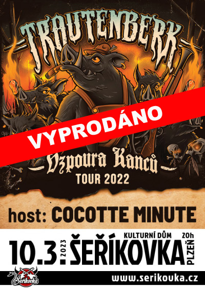 10.03. 2023 / Tour 2022 - 2023 Vzpoura Kanců + host Cocotte Minute