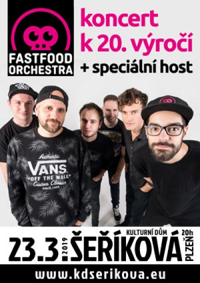 23. 03. 2019 / Fast Food Orchestra + speciální hosté - 20 let tour