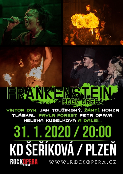 31. 01. 2020 / RockOpera Praha – Frankenstein