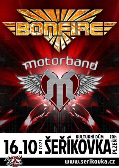 16. 10. 2022 / Motorband i Bonfire letos slaví 35 let.